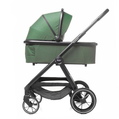 Carucior 3 in 1 4Baby Foster Dark Green, max. 22 Kg