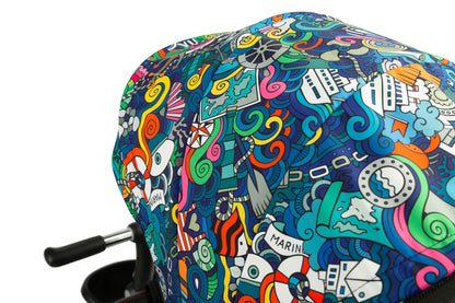 Tricicleta cu maner parental si scaun reversibil Toyz DASH Melanj tricicleta