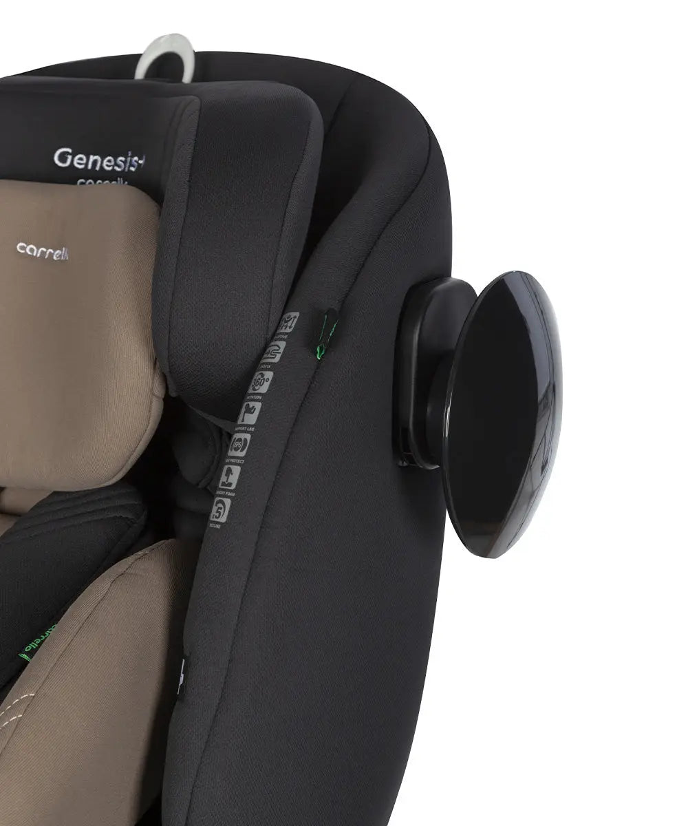 Scaun auto rotativ 360° SPS Carrello GENESIS + i-SIZE R129/03 40-150 cm ISOFIX Beetle Green