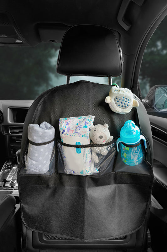 Set protectie bancheta si organizator scaun auto Caretero