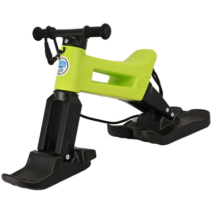 Bicicleta fara pedale Funny Wheels Rider YETTI SUPERPACK 3 in 1 Lime/Black