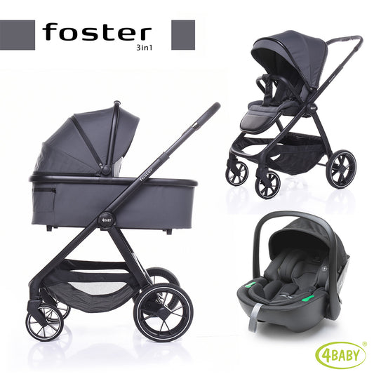 Carucior 3 in 1 4Baby Foster max. 22 Kg