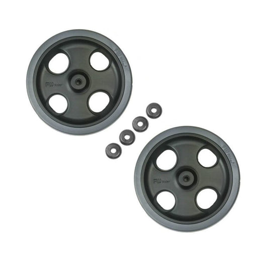 Set de 2 roti pentru bicicletele fara pedale Funny Wheels Rider Sport cu șaibe.