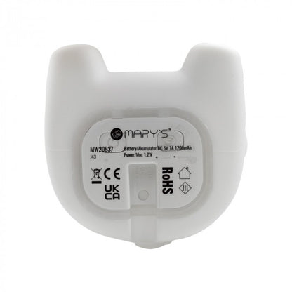 Lampa de veghe LED de silicon Mary's Vacuta Roz