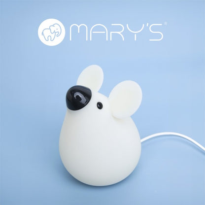 Lampa de veghe LED de silicon Mary's Mouse Alb