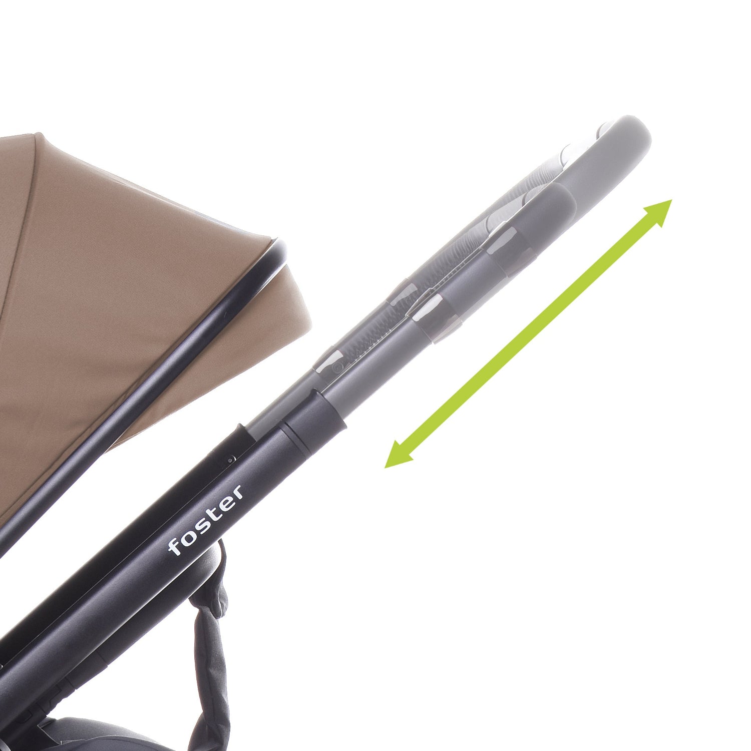 Carucior 3 in 1 4Baby Foster Mokka, max. 22 Kg