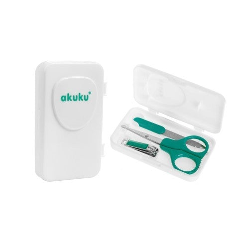 Kit de manichiura pentru bebelusi Akuku A0040 Menta