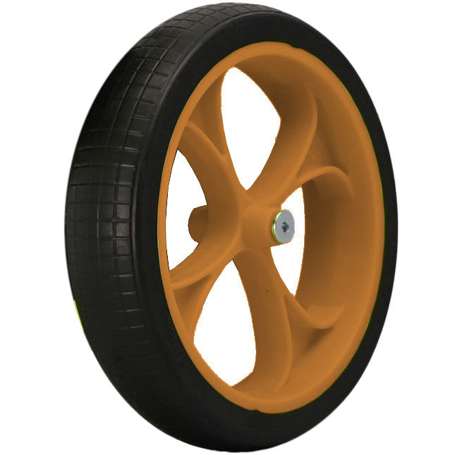 Roata pentru bicicletele fara pedale Funny Wheels Rider SuperSport Maro