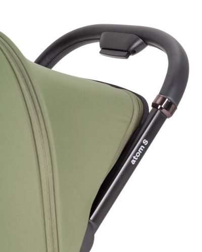 Carucior sport compact Carrello Atom S bagaj de mana in avion roti de cauciuc pliere automata max. 22 kg protectie SPF
