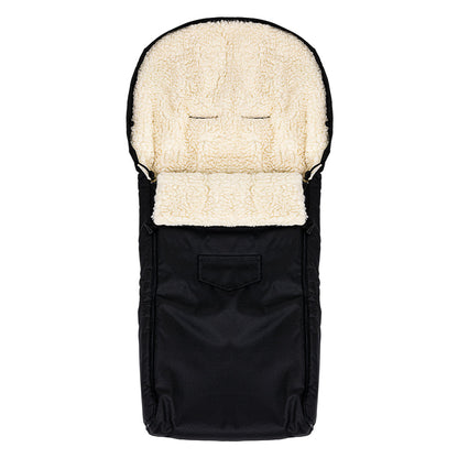 Sac de dormit impermeabil de lana Nativo Winter 110x40 cm Negru
