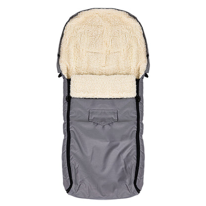 Sac de dormit impermeabil de lana Nativo Winter 110x40 cm Gri