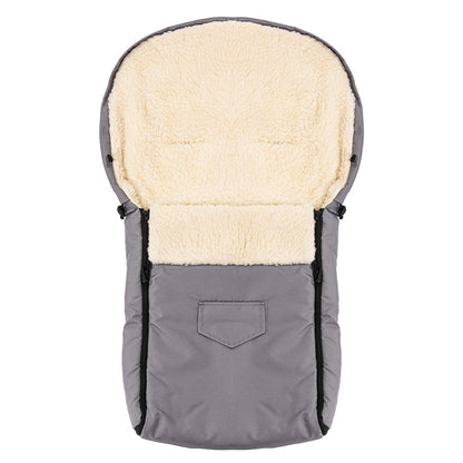 Sac de dormit impermeabil de lana Nativo Winter 95x40 cm Gri