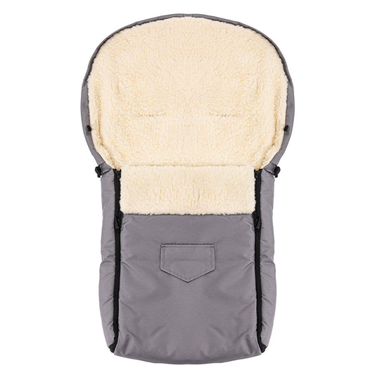 Sac de dormit impermeabil de lana Nativo Winter 95x40 cm Gri